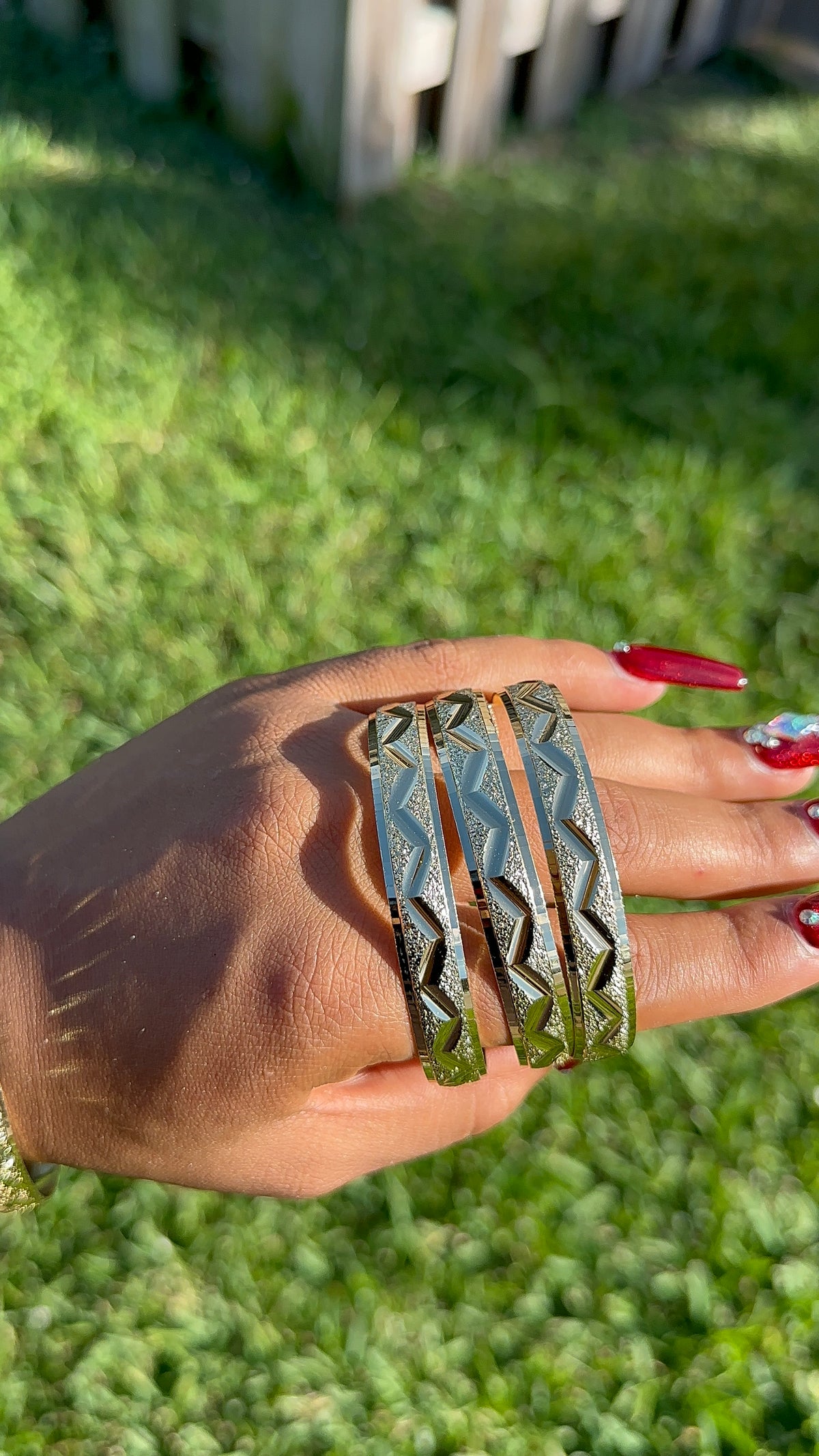 Thicka Bangle ( Zigzag ) 1pc