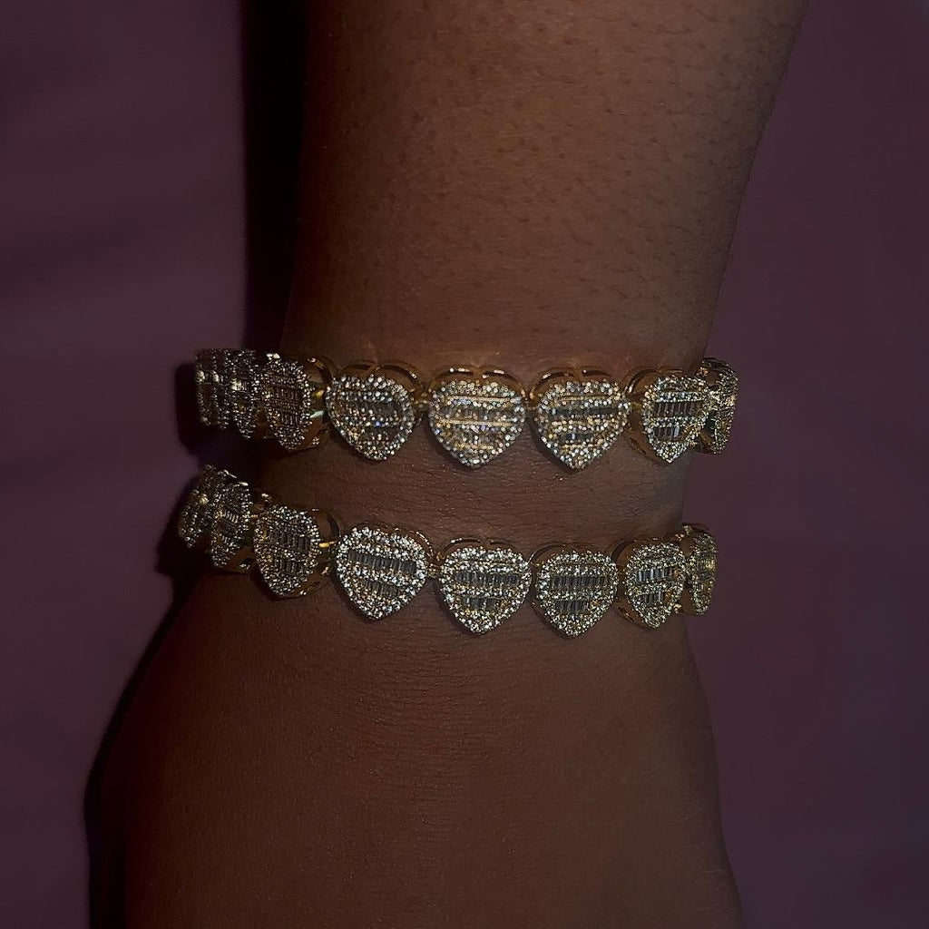 HRT Baguette Tennis Bracelet