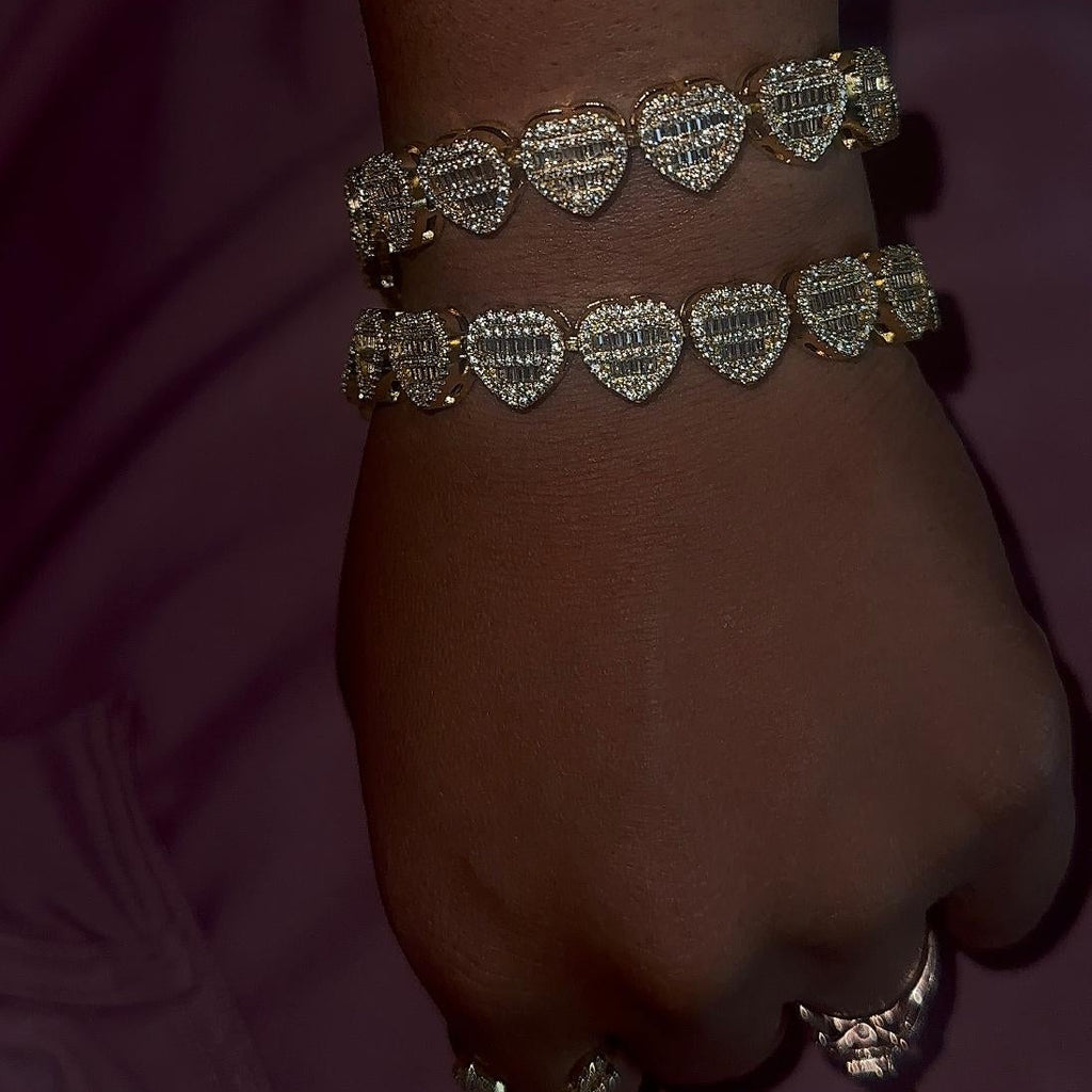 HRT Baguette Tennis Bracelet